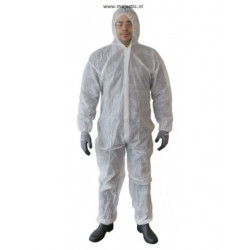 Poly prop. Overall, white XL