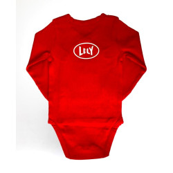 Kinder Strampler rot 2