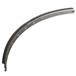 Metallstreifen vor Gummilippe