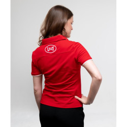 Polo femme rouge 2