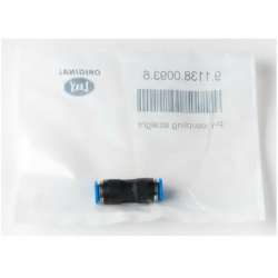 Druckluftkuppl. gerade 6 mm