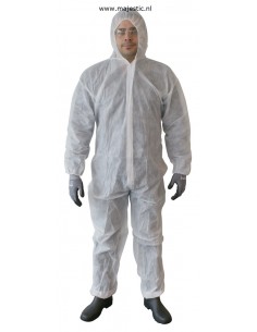 Poly prop. Overall, white XL